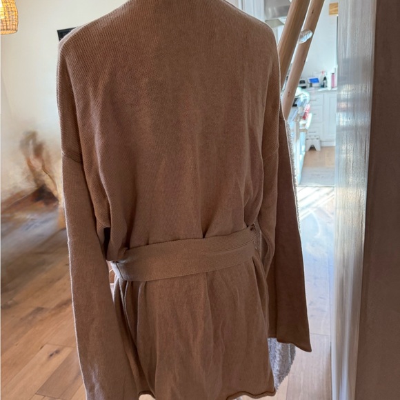One Grey Day 🌸RARE 🌸Belted Cardigan - Picture 7 of 8